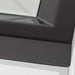AICO Furniture Carmela End Table in Glossy Charcoal Sand - Furniture Land (Milwaukee, WI)
