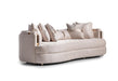 AICO Carmela Mansion Sofa in Shimmer Ivory - Furniture Land (Milwaukee, WI)