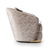 AICO Carmela Accent Chair in Shimmer Ivory - Furniture Land (Milwaukee, WI)