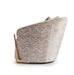 AICO Carmela Accent Chair in Shimmer Ivory - Furniture Land (Milwaukee, WI)