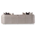 AICO Furniture Carmela Mansion Sofa Zinc in Silver - Furniture Land (Milwaukee, WI)