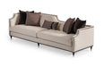 AICO La Francaise Mansion Sofa in Cafe/Black - Furniture Land (Milwaukee, WI)