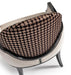 AICO La Francaise Accent Chair in Cafe/Black - Furniture Land (Milwaukee, WI)