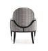 AICO La Francaise Accent Chair in Domino/Black - Furniture Land (Milwaukee, WI)