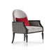 AICO La Francaise Accent Chair in Domino/Black - Furniture Land (Milwaukee, WI)