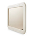 AICO Furniture Wall Mirror in Silken Matte Cream - Furniture Land (Milwaukee, WI)