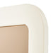 AICO Furniture Wall Mirror in Silken Matte Cream - Furniture Land (Milwaukee, WI)
