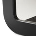 AICO Furniture Wall Mirror in Silken Matte Black - Furniture Land (Milwaukee, WI)