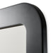 AICO Furniture Wall Mirror in Silken Matte Black - Furniture Land (Milwaukee, WI)
