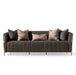 AICO Furniture Lisbon Sofa in Onyx Gold - Furniture Land (Milwaukee, WI)