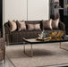 AICO Furniture Lisbon Sofa in Onyx Gold - Furniture Land (Milwaukee, WI)