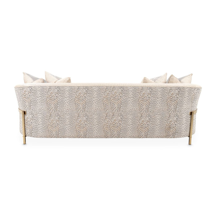 AICO Lisbon Sofa in Opal Gold - Furniture Land (Milwaukee, WI)