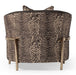 AICO Furniture Lisbon Chair in Onyx Gold - Furniture Land (Milwaukee, WI)