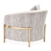 AICO Lisbon Chair in Opal Gold - Furniture Land (Milwaukee, WI)