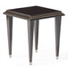 AICO Lousanne Side Table in Glossy Mocha Sand - Furniture Land (Milwaukee, WI)