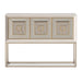 AICO Furniture Madison Small Console with Leg in Glistening Gold - Furniture Land (Milwaukee, WI)