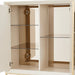 AICO Furniture Madison 2pc Bar KD in Glistening Gold - Furniture Land (Milwaukee, WI)