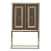 AICO Furniture Madison 2pc Bar KD in Glistening Gold - Furniture Land (Milwaukee, WI)