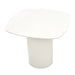 AICO Furniture Le Montreaux End Table in Cloud White - Furniture Land (Milwaukee, WI)