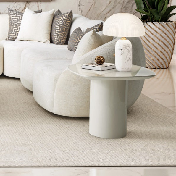 AICO Furniture Le Montreaux Accent Table in Cloud White - Furniture Land (Milwaukee, WI)