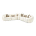 AICO Furniture Le Montreaux Corner Unit in Gardenia - Furniture Land (Milwaukee, WI)