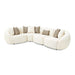 AICO Furniture Le Montreaux Corner Unit in Gardenia - Furniture Land (Milwaukee, WI)
