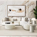 AICO Furniture Le Montreaux Corner Unit in Gardenia - Furniture Land (Milwaukee, WI)