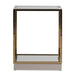 AICO Furniture Savannah Breeze End Table in Bright Gold - Furniture Land (Milwaukee, WI)