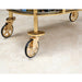 AICO Furniture Savannah Breeze Serving Cart in Bright Gold - Furniture Land (Milwaukee, WI)