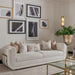 AICO Furniture Savannah Breeze Mansion Sofa Cashmere in Bright Gold - Furniture Land (Milwaukee, WI)