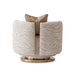 AICO Furniture Savannah Breeze Swivel Chair Cashmere in Bright Gold - Furniture Land (Milwaukee, WI)