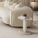 AICO Furniture Sassani Accent Table in Pearl White/Gold - Furniture Land (Milwaukee, WI)