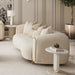 AICO Furniture Sassani Loveseat Crepe in Gold - Furniture Land (Milwaukee, WI)