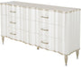 AICO London Place Dresser in Creamy Pearl - Furniture Land (Milwaukee, WI)