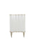 AICO London Place Vanity/Desk in Creamy Pearl - Furniture Land (Milwaukee, WI)
