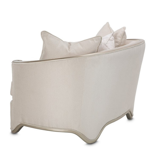 AICO London Place Chair & A Half in Light Champagne - Furniture Land (Milwaukee, WI)