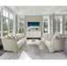 AICO London Place Chair & A Half in Light Champagne - Furniture Land (Milwaukee, WI)