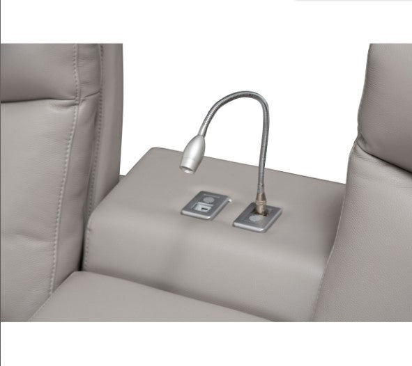 AICO Mia Bella Bentley 3pc Loveseat Set w/ Motion - Furniture Land (Milwaukee, WI)