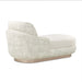 AICO Furniture Aurora Chaise Quarry in Moonlight - Furniture Land (Milwaukee, WI)