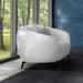 AICO Furniture Noir Chair Marshmallow in Black Nickel - Furniture Land (Milwaukee, WI)