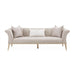AICO Yvette Sofa in Porcini Medium Champagne - Furniture Land (Milwaukee, WI)