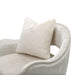 AICO Yvette Accent Chair in Porcini Medium Champagne - Furniture Land (Milwaukee, WI)