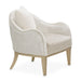 AICO Yvette Accent Chair in Porcini Medium Champagne - Furniture Land (Milwaukee, WI)