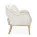 AICO Yvette Accent Chair in Porcini Medium Champagne - Furniture Land (Milwaukee, WI)