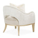 AICO Yvette Accent Chair in Porcini Medium Champagne - Furniture Land (Milwaukee, WI)
