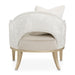 AICO Yvette Accent Chair in Porcini Medium Champagne - Furniture Land (Milwaukee, WI)
