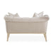 AICO Yvette Chair and A Half in Porcini Medium Champagne - Furniture Land (Milwaukee, WI)