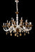 Aico Lighting Rundale 28 Light Chandelier in Clear and Chrome - Furniture Land (Milwaukee, WI)