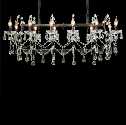 AICO Furniture Lighting Gloucester 12 Light Chandelier - Furniture Land (Milwaukee, WI)