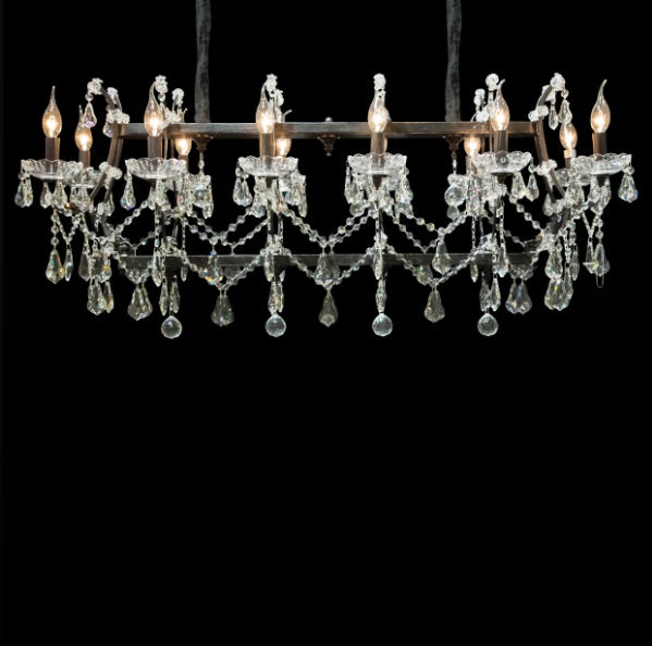 AICO Furniture Lighting Gloucester 12 Light Chandelier - Furniture Land (Milwaukee, WI)